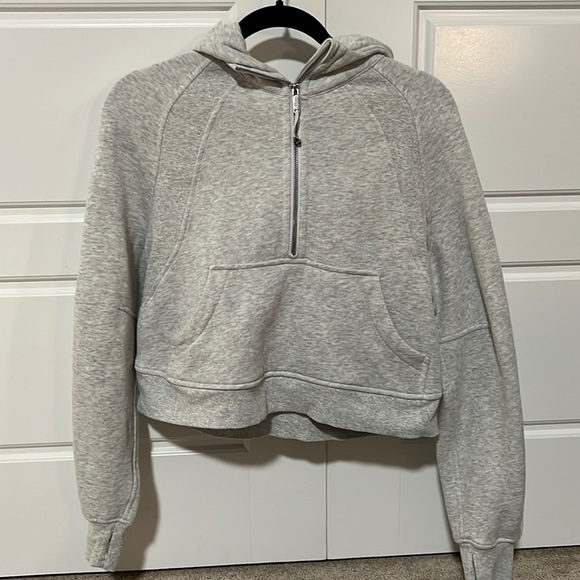 lululemon athletica Tops - Lululemon hooded scuba oversized half zip size XS/S